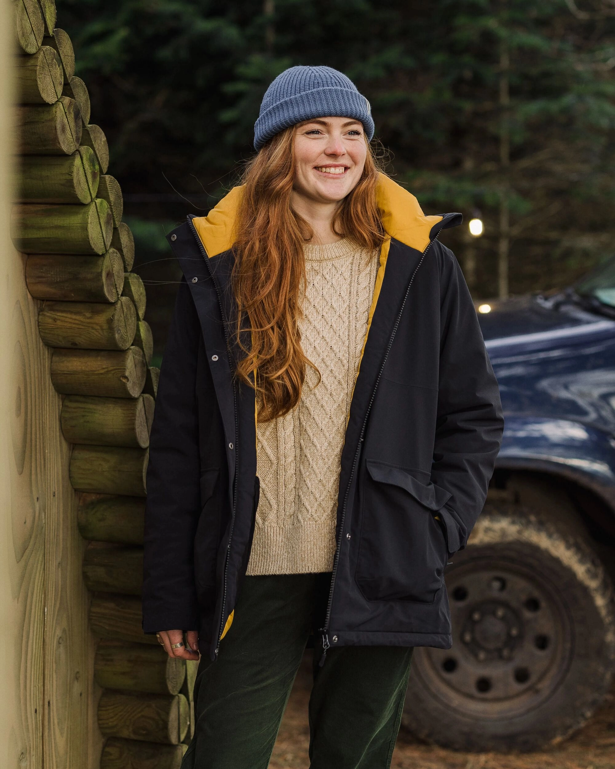 Simple Fit Telluride Waterproof Parka - Black