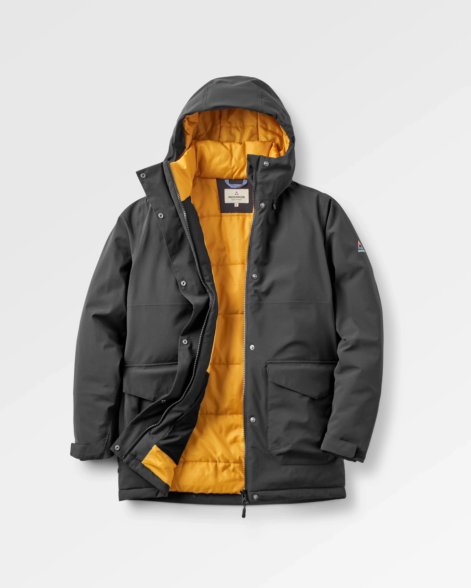 Telluride Waterproof Parka - Black High Tensile Reinforcement
