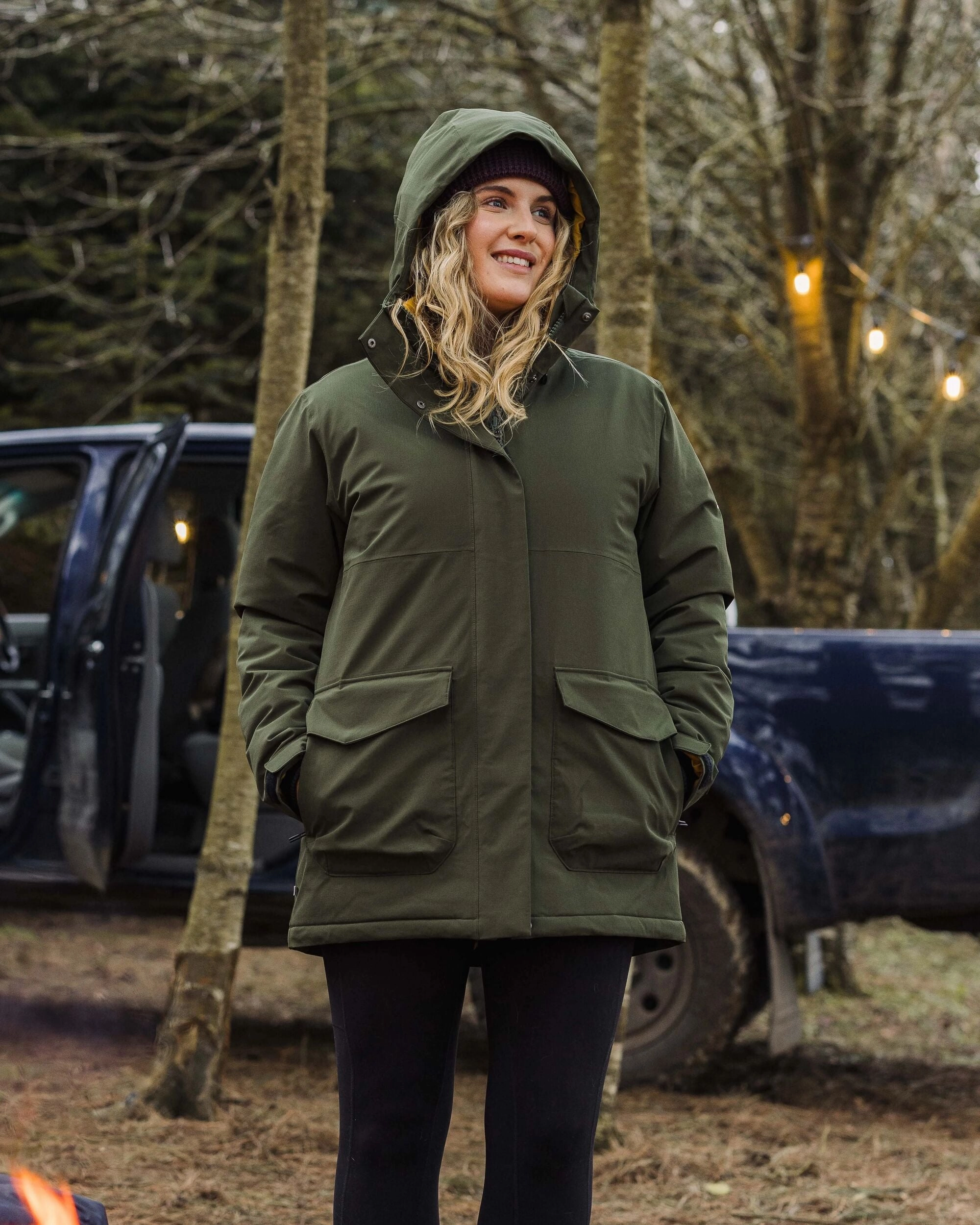 Multi Layer Option Telluride Waterproof Parka - Fir Tree
