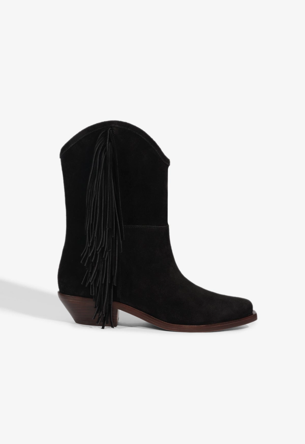Tess West Suede Bootie Padded Interior Night Travel