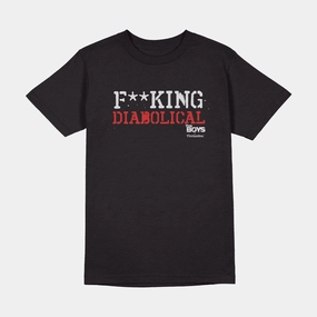 THE BOYS F**NG DIABOLICAL SHORT SLEEVE SHIRT DropShoulderConstruction