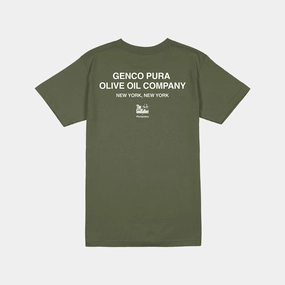 BuiltInLayer Layered Collar Design THE GODFATHER GENCO OLIVE OIL SHIRT