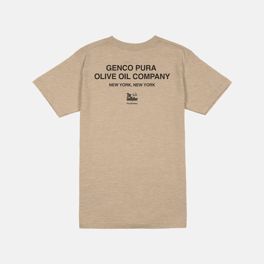 Compact Jacquard Weave THE GODFATHER GENCO OLIVE OIL SHIRT