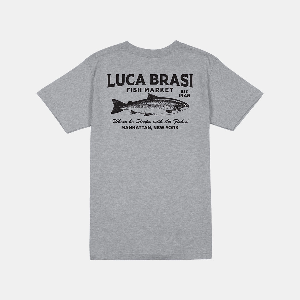 THE GODFATHER LUCA BRASI FISH MARKET SHIRT Soft Brushed Lining Durable Weave