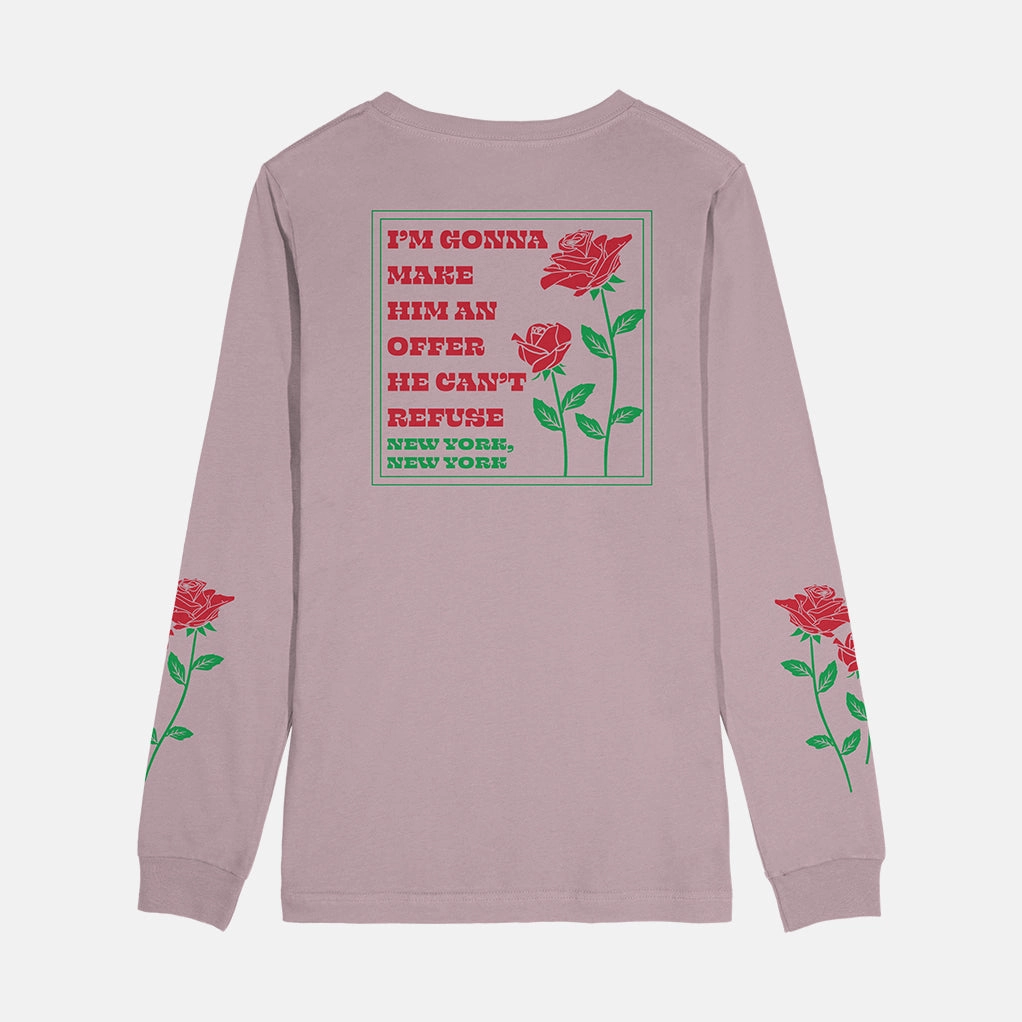 DoubleStitched Construction THE GODFATHER ROSES OFFER LONG SLEEVE SHIRT