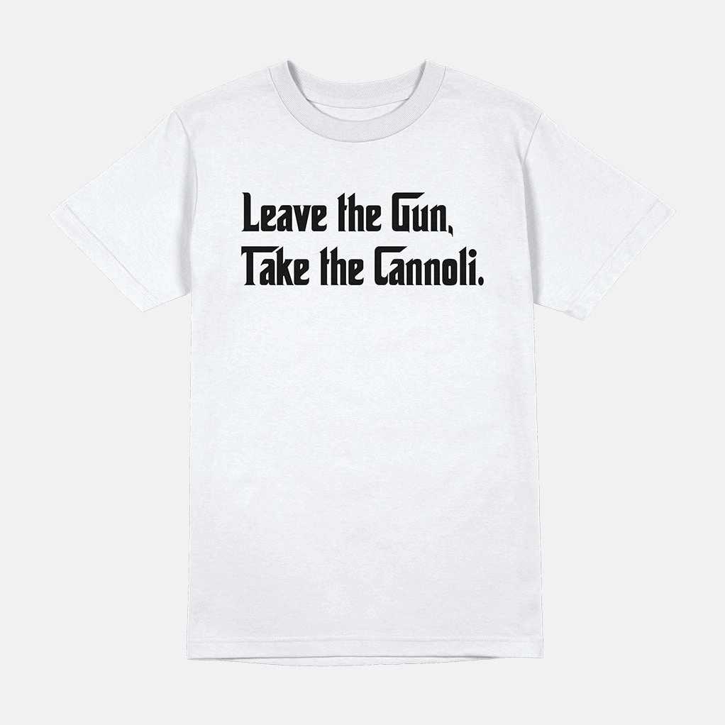 Sweat Absorbent Inner Layer Contrast Stitch Detailing THE GODFATHER THE CANNOLI SHIRT