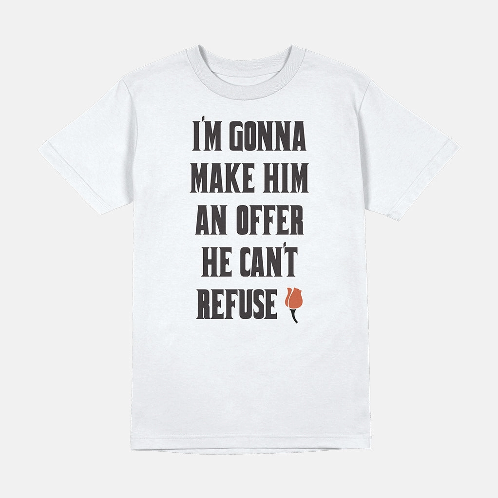 LatticeKnit TexturedSurface THE GODFATHER THE OFFER SHIRT