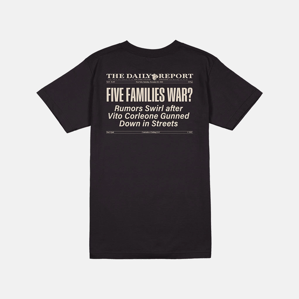 THE GODFATHER WAR SHIRT Reinforced Shoulders