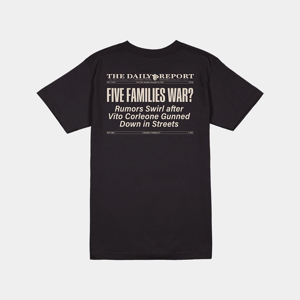 THE GODFATHER WAR SHIRT BreathableMeshInsert WrinkleFree Structure