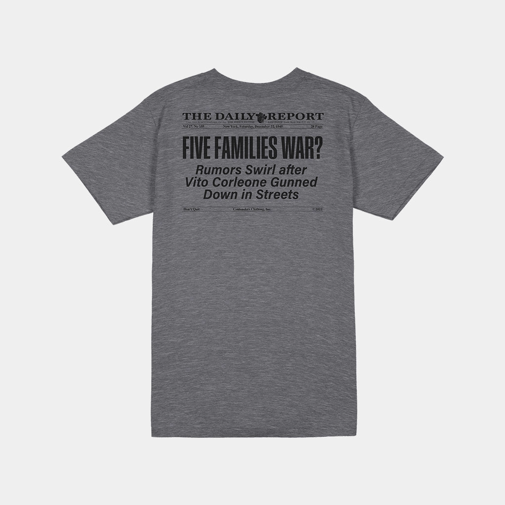 Textured Weave THE GODFATHER WAR SHIRT