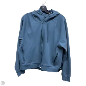 Easy Care Machine Washable Waterproof Shell Athletic Jacket By Old Navy In Blue, Size: L