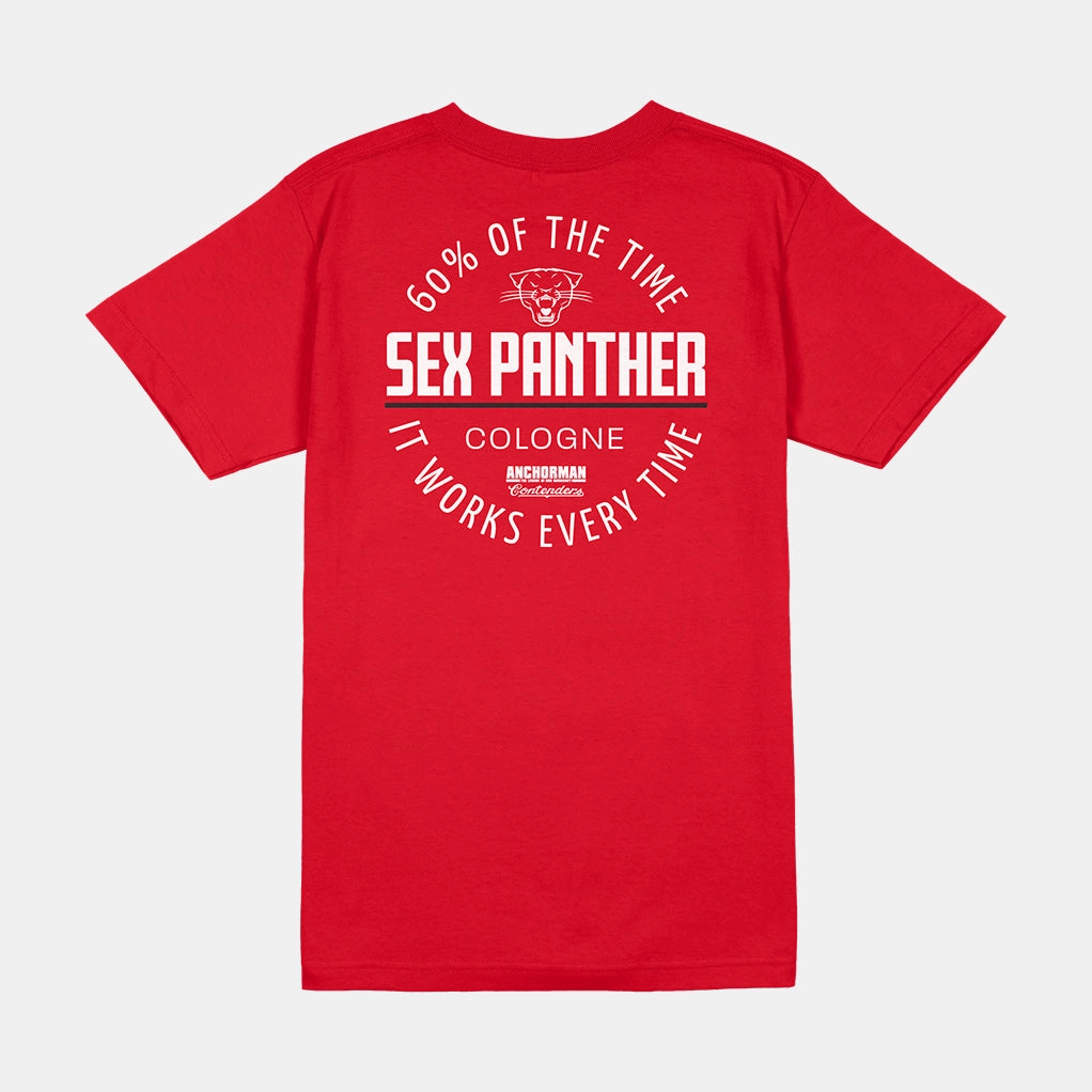 Adjustable Collar System SunProtective ANCHORMAN SEX PANTHER SHIRT