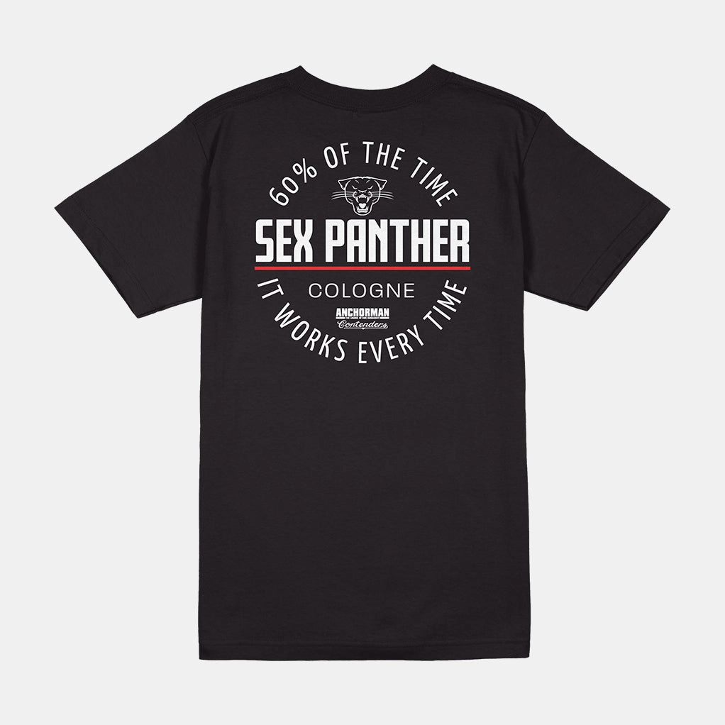 DurableZipper Buttery Soft Feel ANCHORMAN SEX PANTHER SHIRT