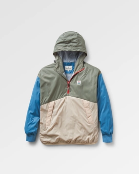 Flexible Joint Mobility Moonlight Recycled Insulated Anorak - Dusty Olive