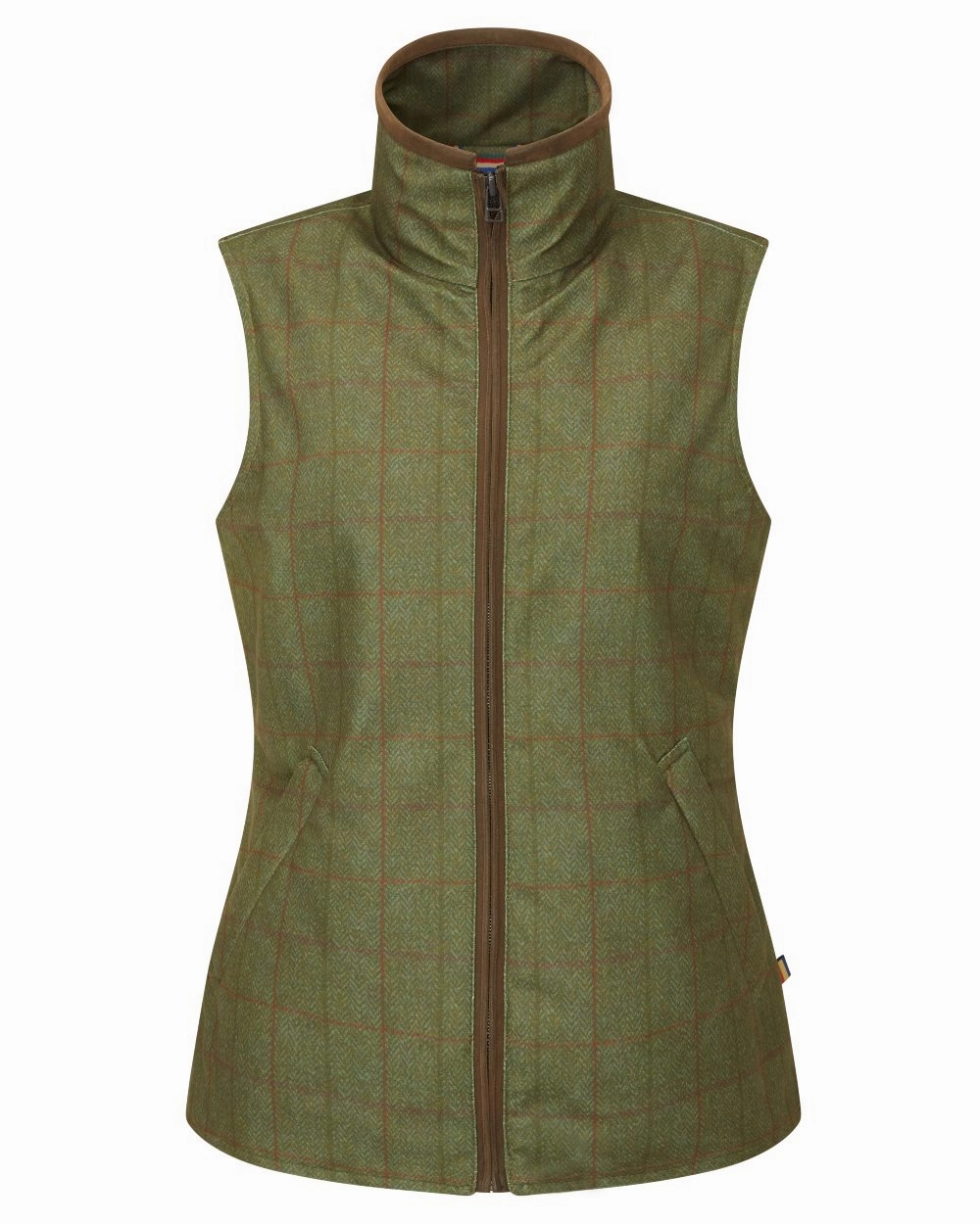 Plaid Print Alan Paine Womens Didsmere Gilet