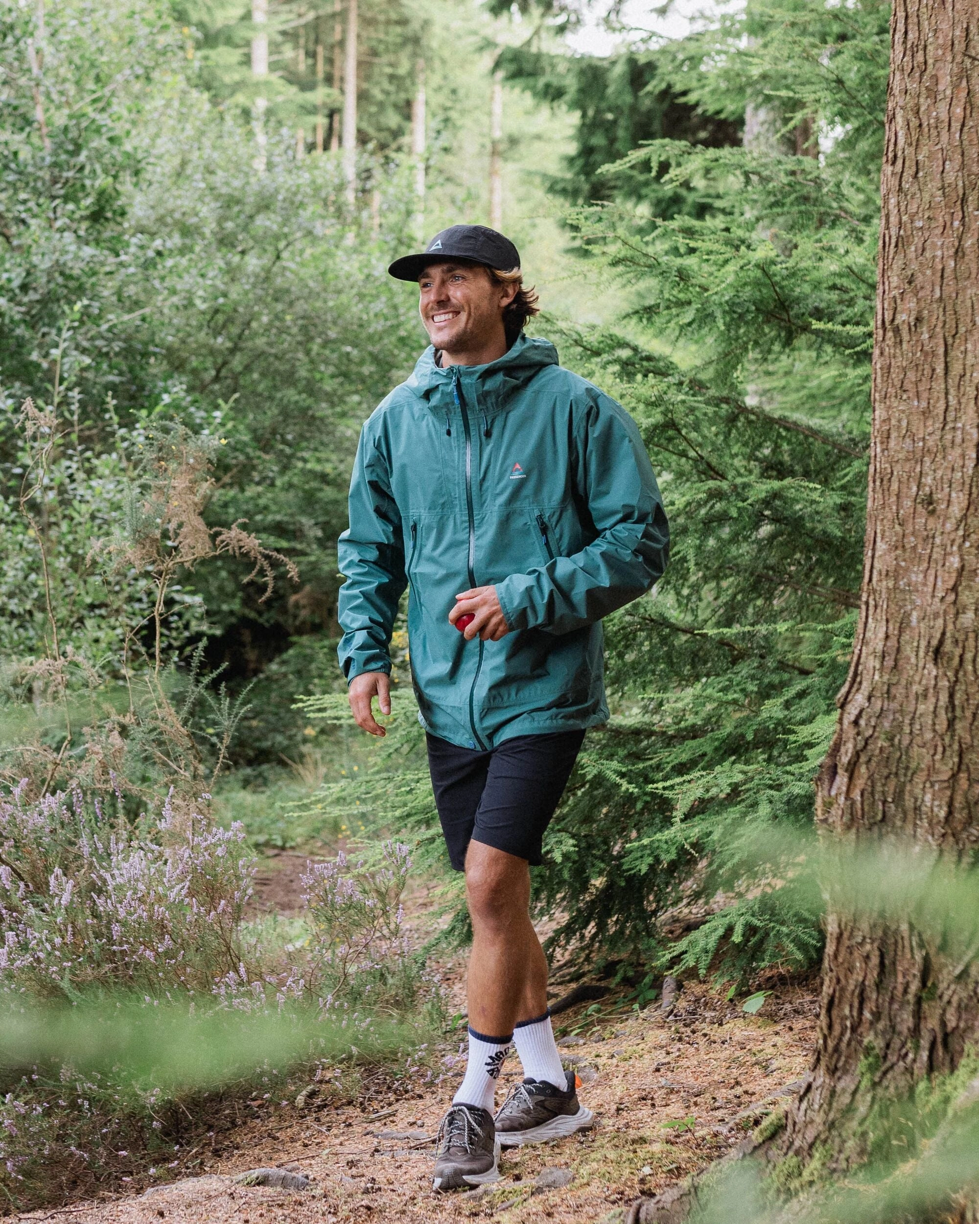 Anytime Outer Fit Trailscape Light Men's Recycled Waterproof Jacket - Deep Ocean