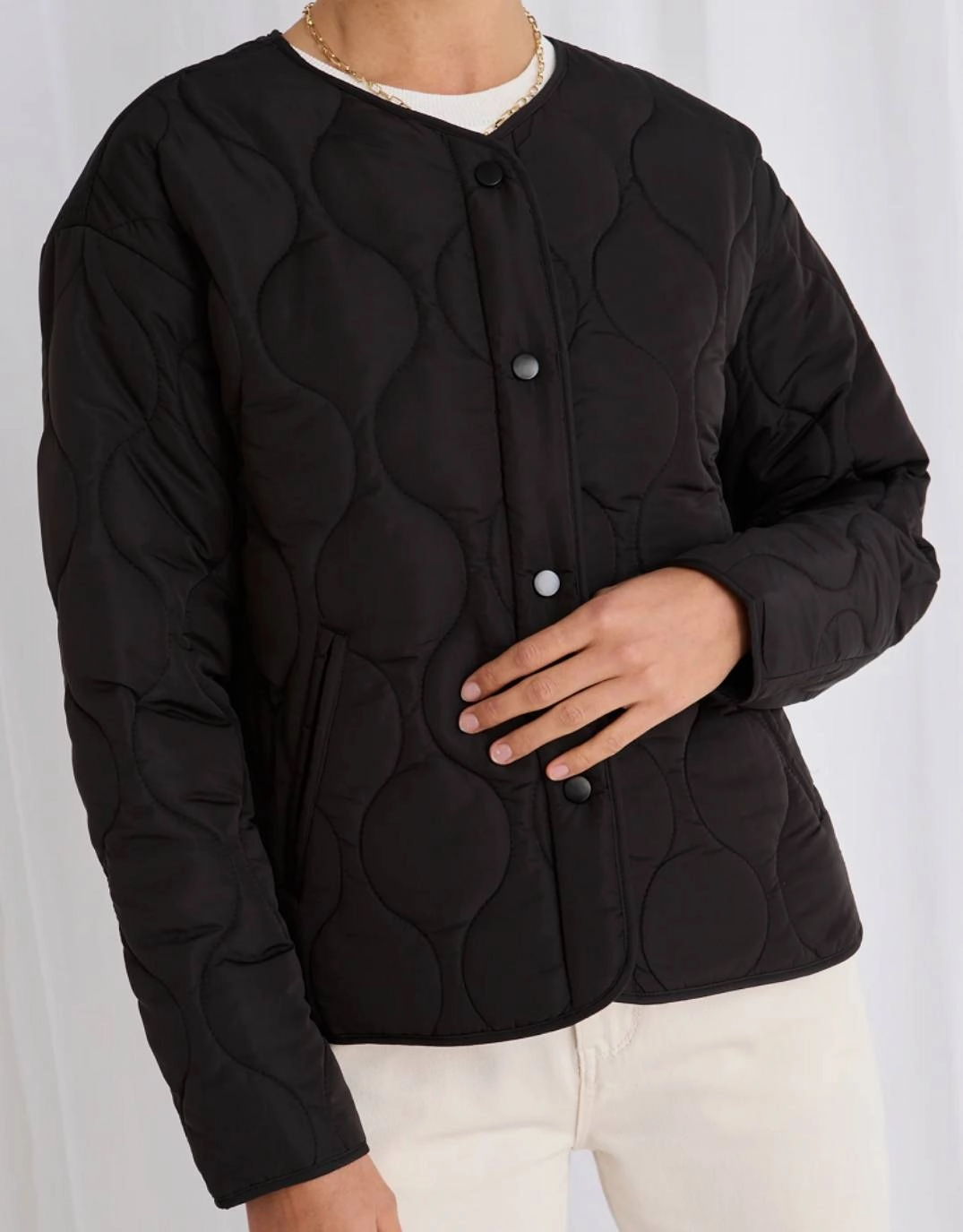 Apex Puffer Jacket - Black Transitional Weather Piece Street Look