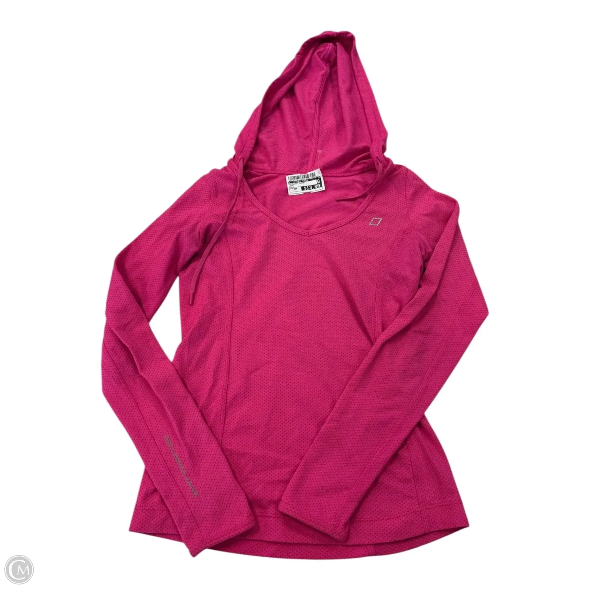 Moisture Managing Layer WaterRepellentExterior Athletic Jacket By Clothes Mentor In Pink, Size: Xsp