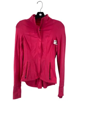 Athletic Jacket By Calvin Klein In Pink, Size: S On Duty Layer WaterRepellent Finish