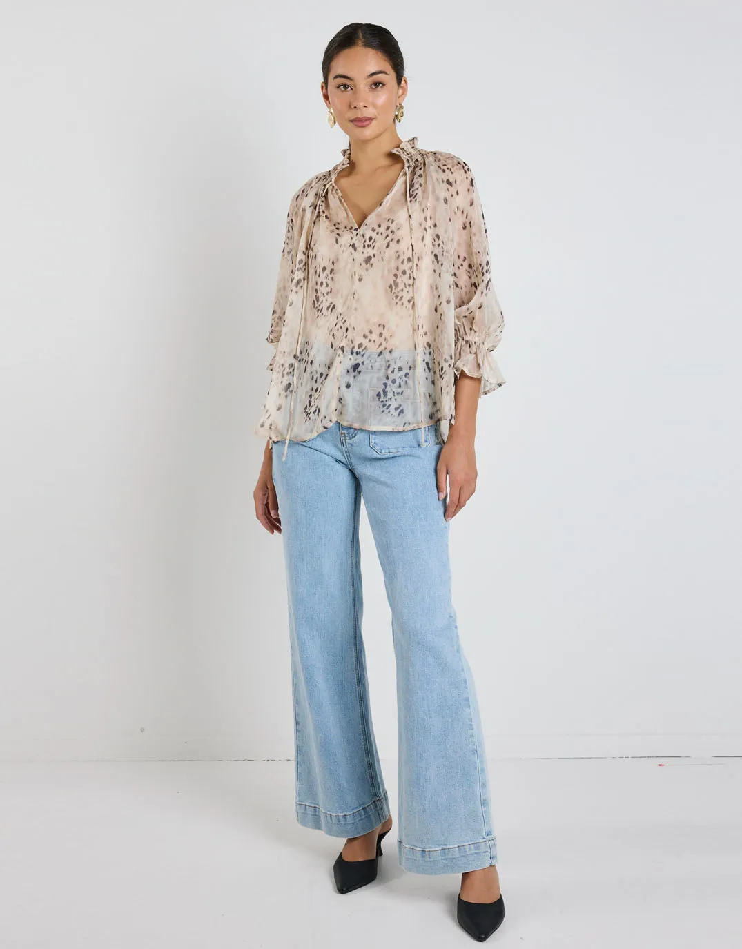 Youthful Style Odyssey Top - Georgette
