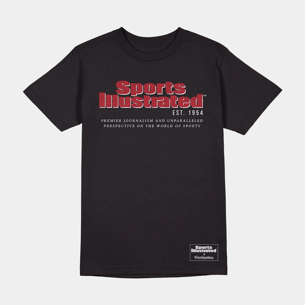AntiStaticLining BreathableBack SPORTS ILLUSTRATED SI RETRO LOGO SHIRT