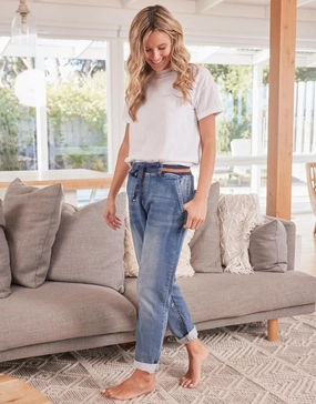 Tommy Jeans - Mid Wash Comfy All-Day Flexibility Fit