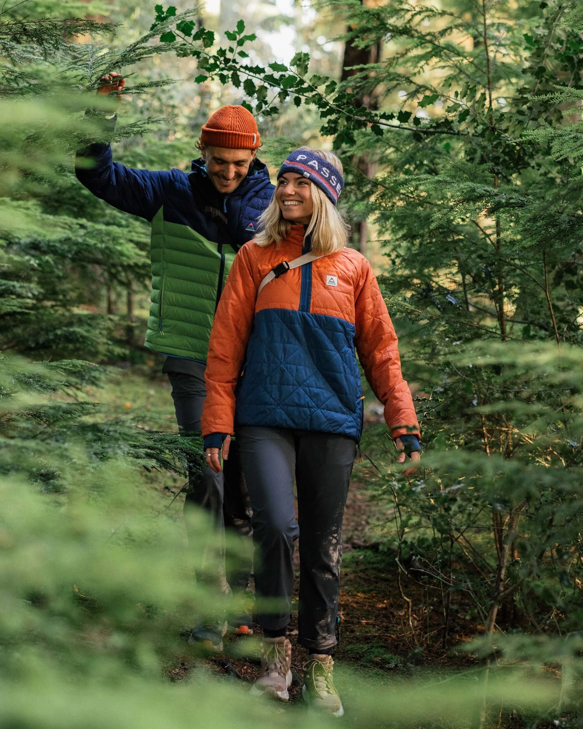Trace Recycled Thermore? Insulated Jacket - Burnt Orange Anti Pilling Fabric
