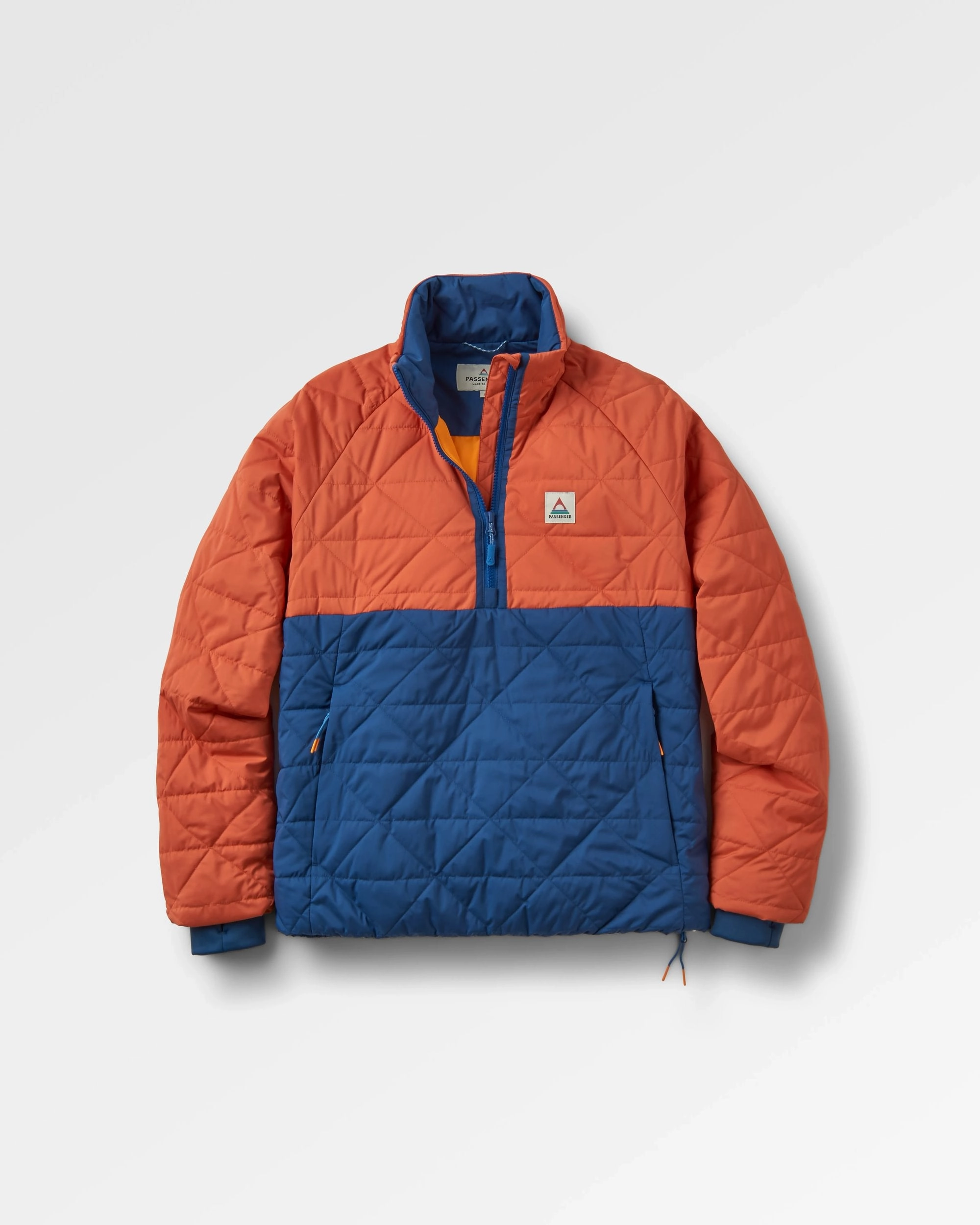Trace Recycled Thermore? Insulated Jacket - Burnt Orange Scratch Resistant Zippers Hypoallergenic Fabric Blend