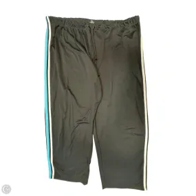 Athletic Pants By Mossimo In Black & Blue, Size: 3x Light and Cozy Quick-Dry Fabric