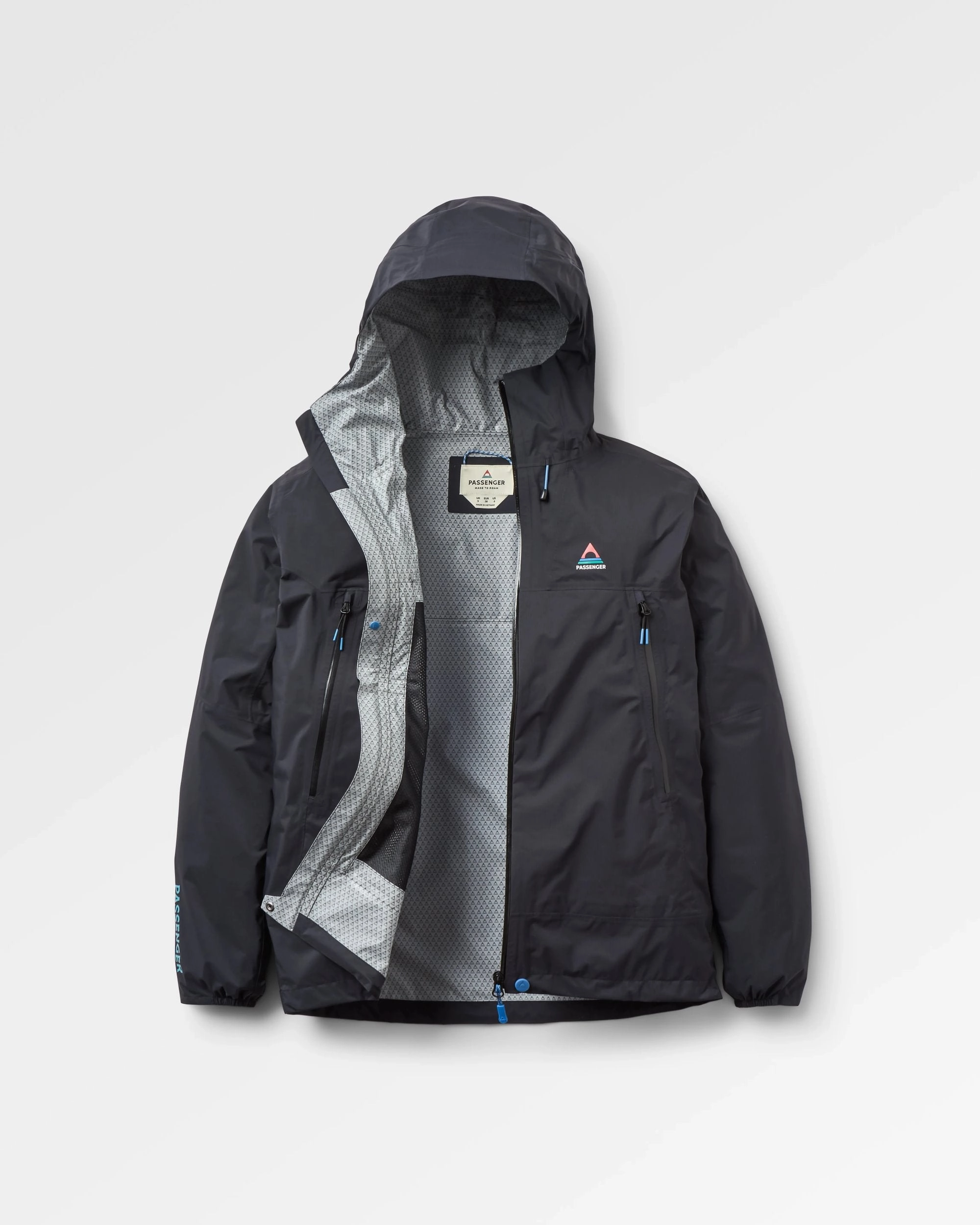 Trailscape Light Women's Recycled Waterproof Jacket - Black Winter Layers Mesh Ventilation Panels