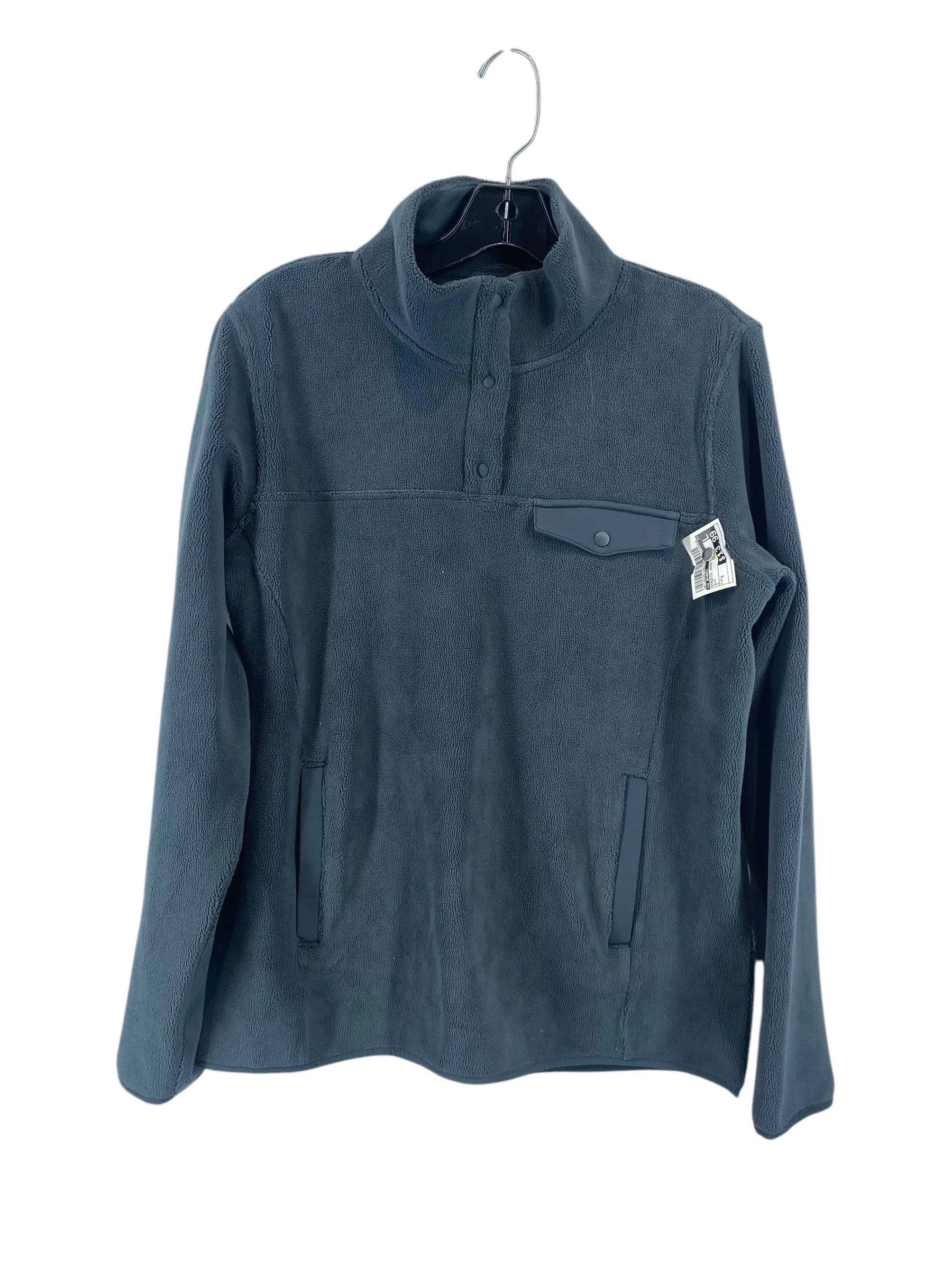 Athletic Jacket By 32 Degrees In Blue, Size: S Hiking Trail Outfit Flatlock Seam Construction