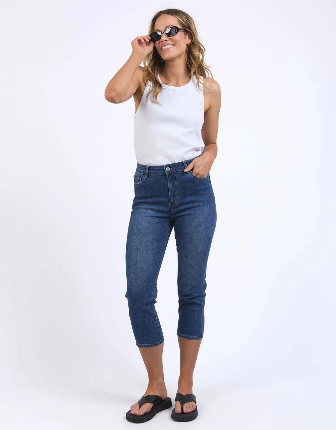 Mollie Capri Jean - Blue Everyday Ready