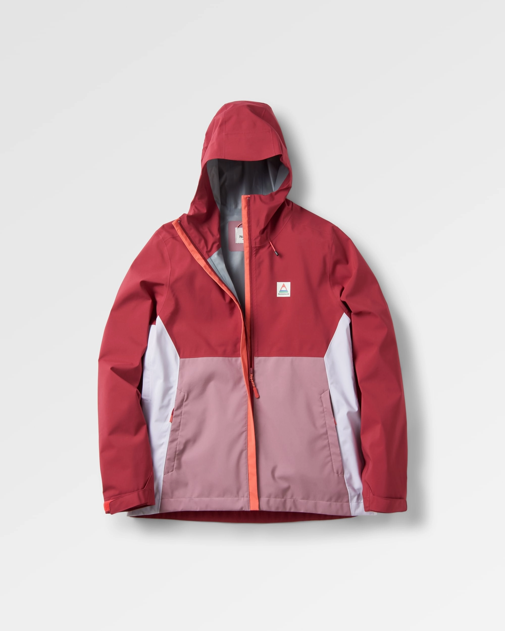 Rainstorm Recycled Waterproof Jacket - Forest Berry/Berry All Day Layering