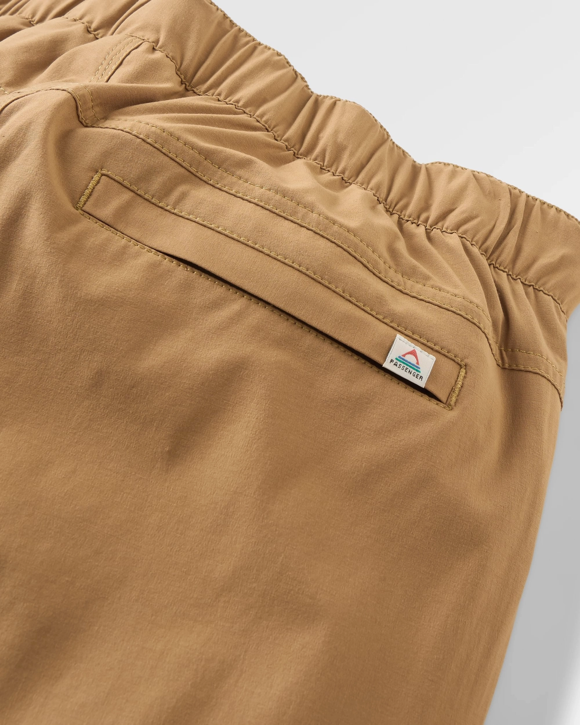 Traveller Trouser - Caramel Brown LowProfileTopstitching