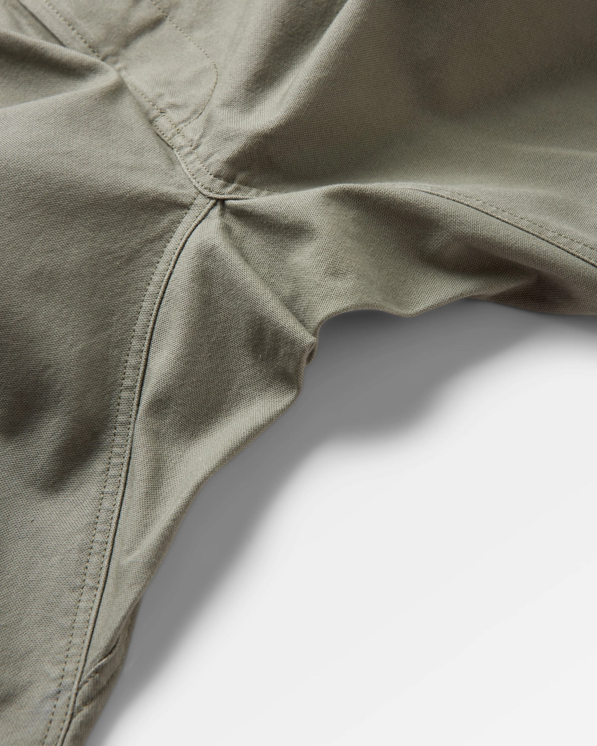 Adventurer Organic Canvas Trouser - Dusty Olive SoftTouchFinish