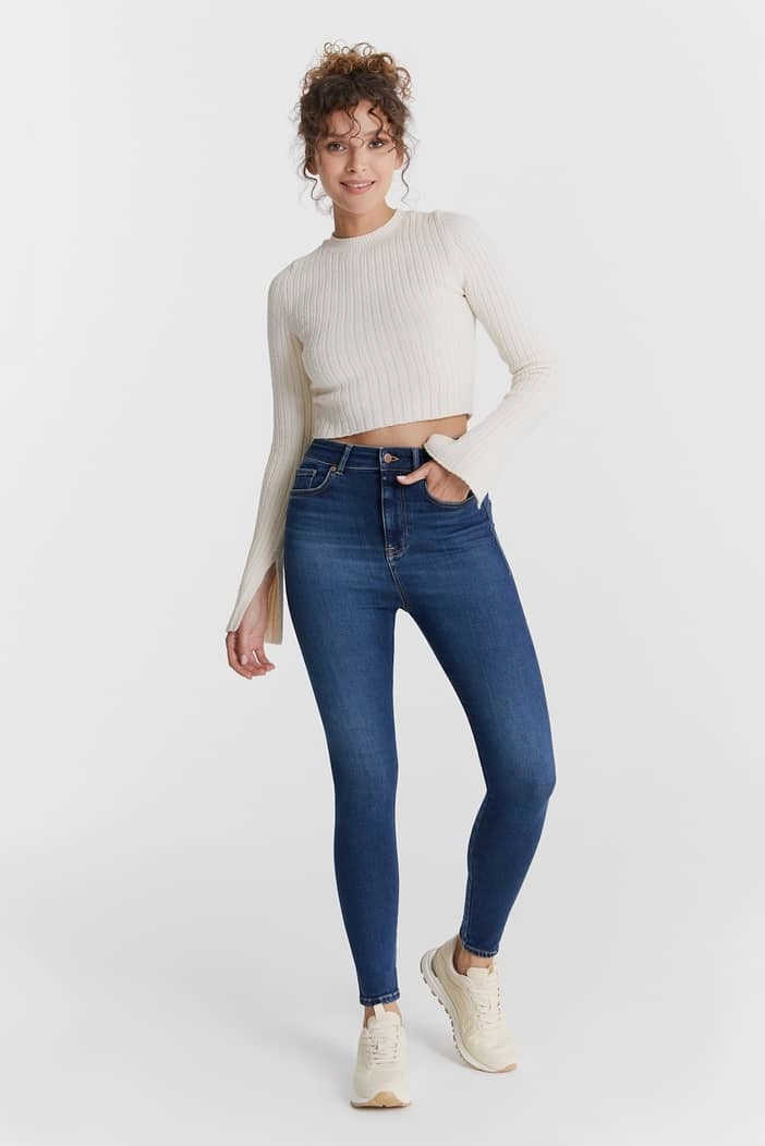 Lilly - Pant - Dark Blue - L30 Quick Dry Wear Sporty Comfort