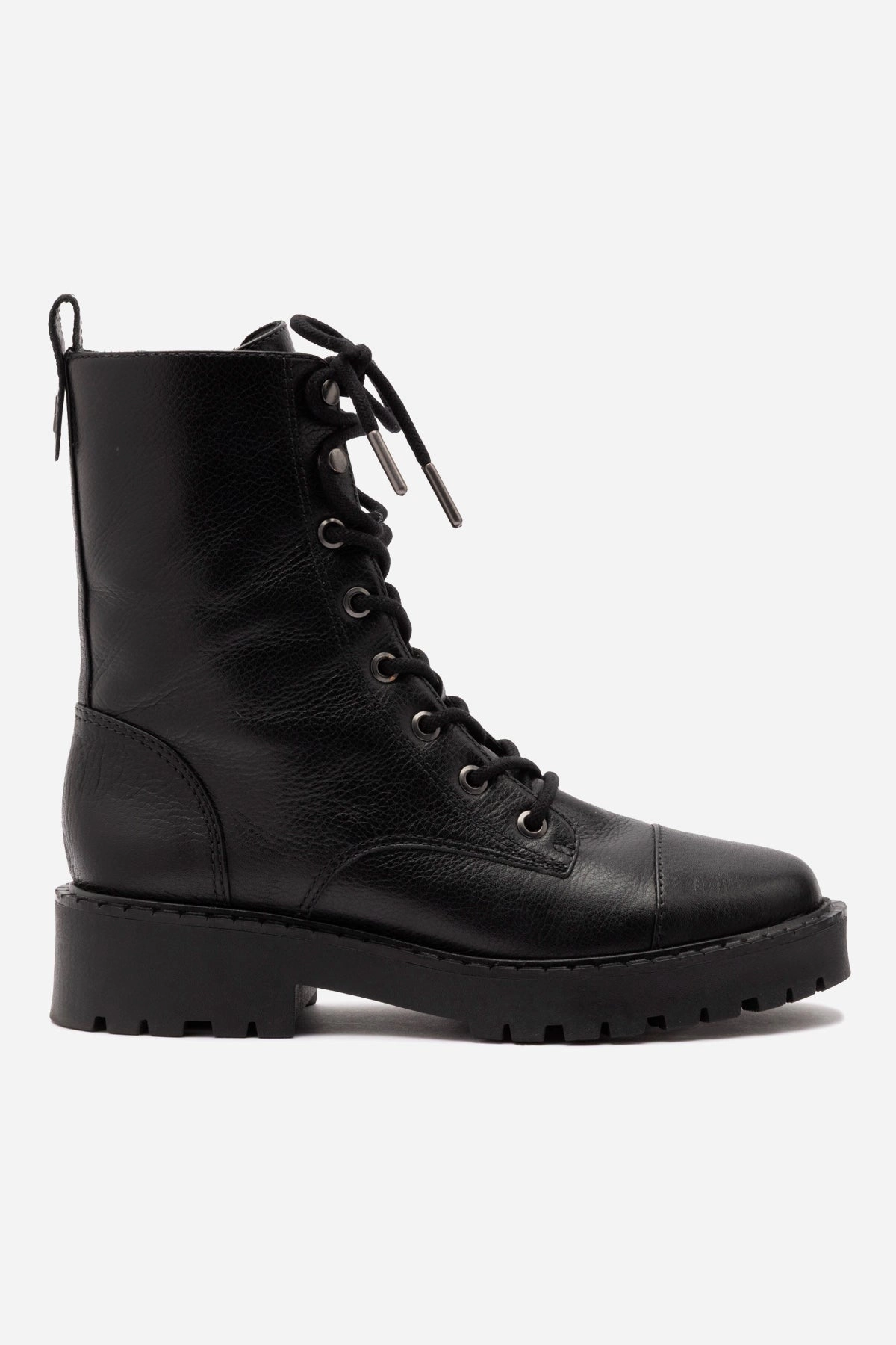 Trinity Boot In Black Leather Craft Collector Protective Finish Nature Lover