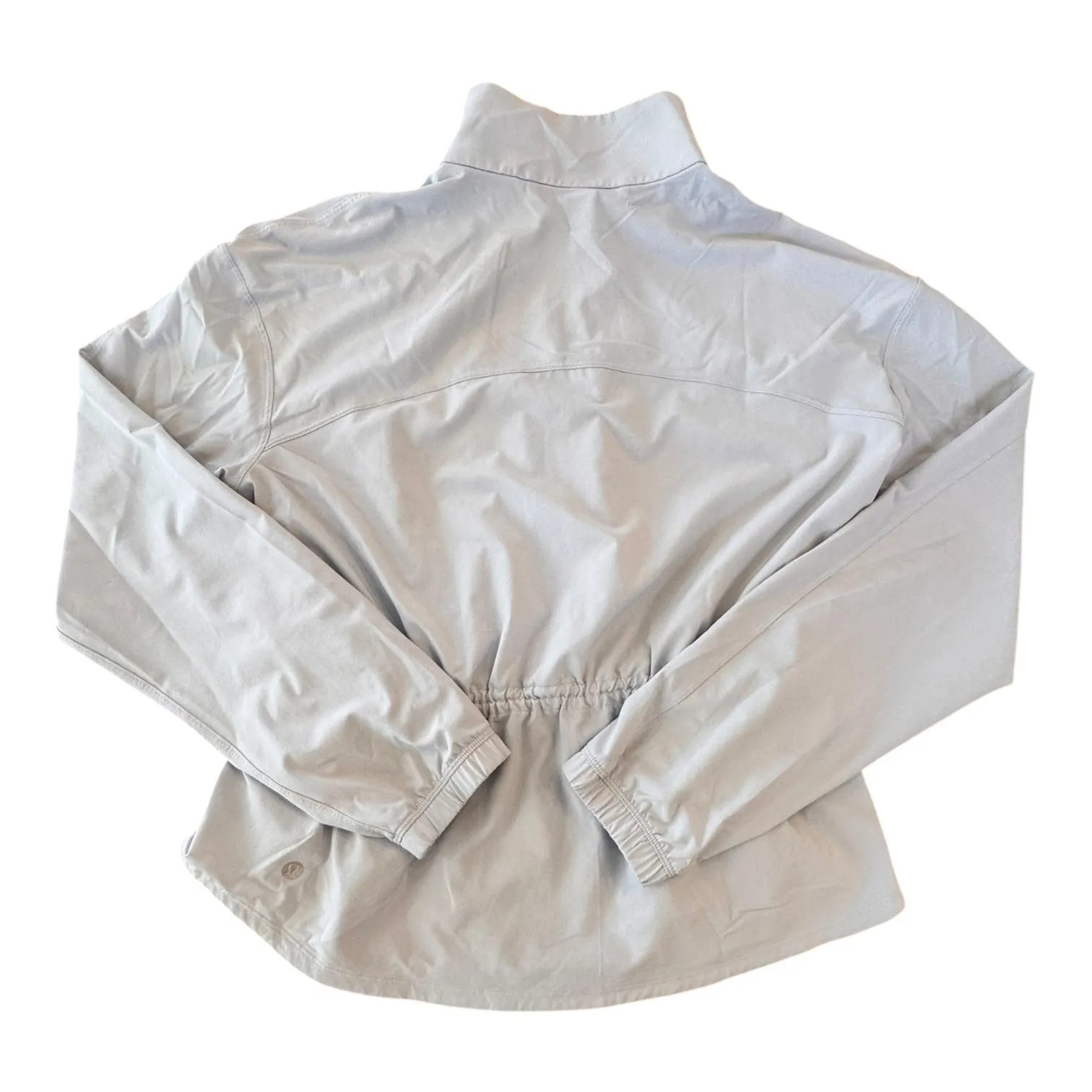 Heavyweight Fabric Athletic Jacket By Lululemon In Light Blue, Size:S