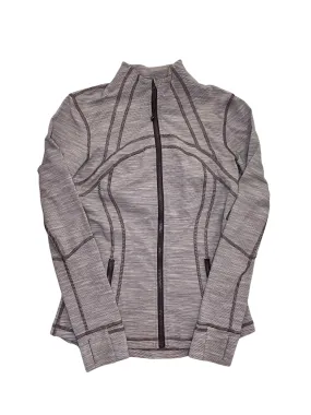 Outdoor Trip Athletic Jacket By Lululemon In Purple, Size:M