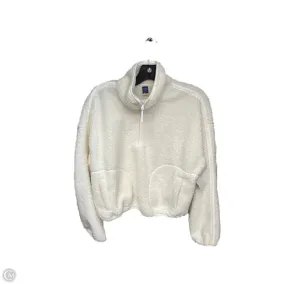 Athletic Jacket By Old Navy In White, Size: S Cold Season