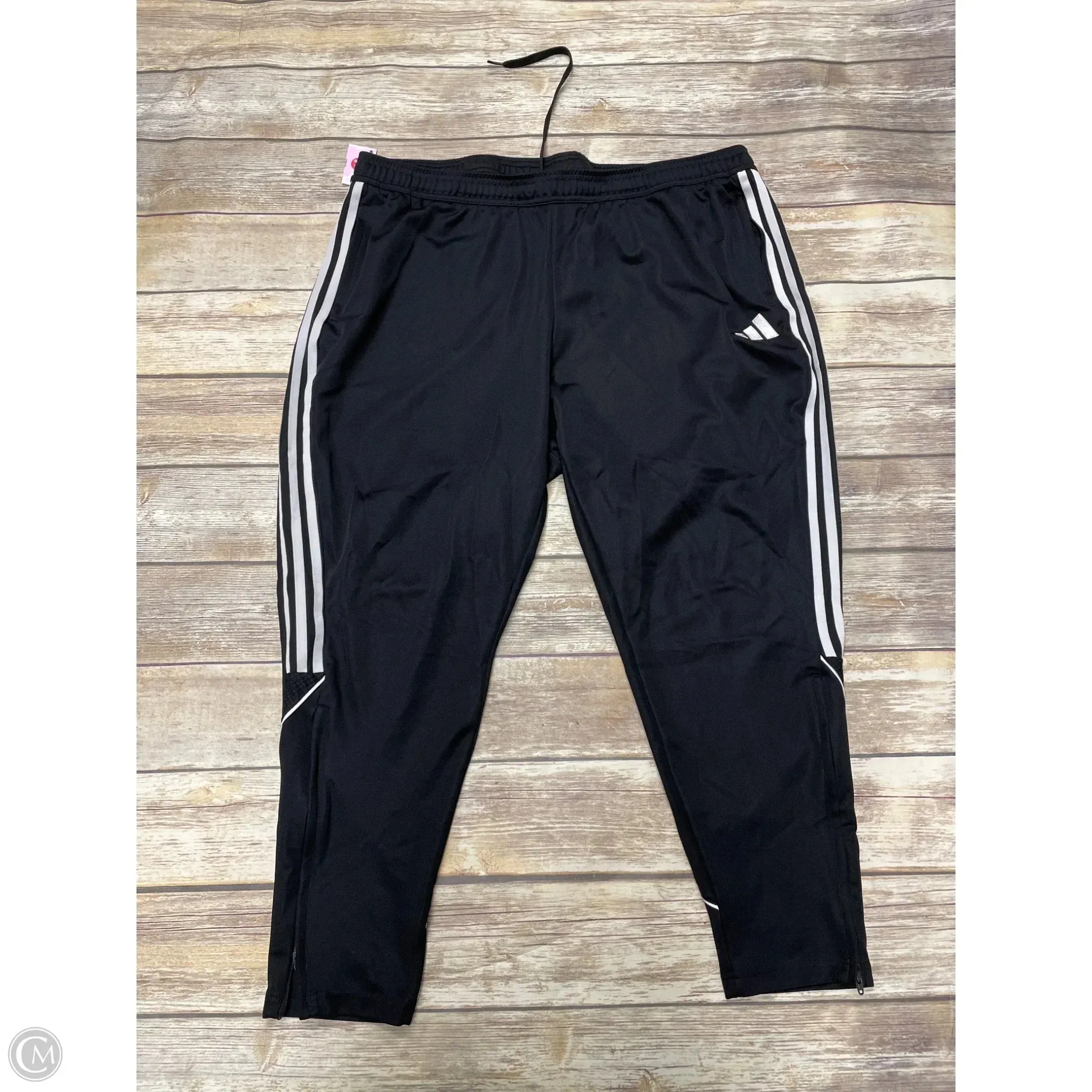 Athletic Pants By Adidas In Black, Size: 3x Essential Look