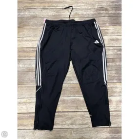 Athletic Pants By Adidas In Black, Size: 3x Essential Look