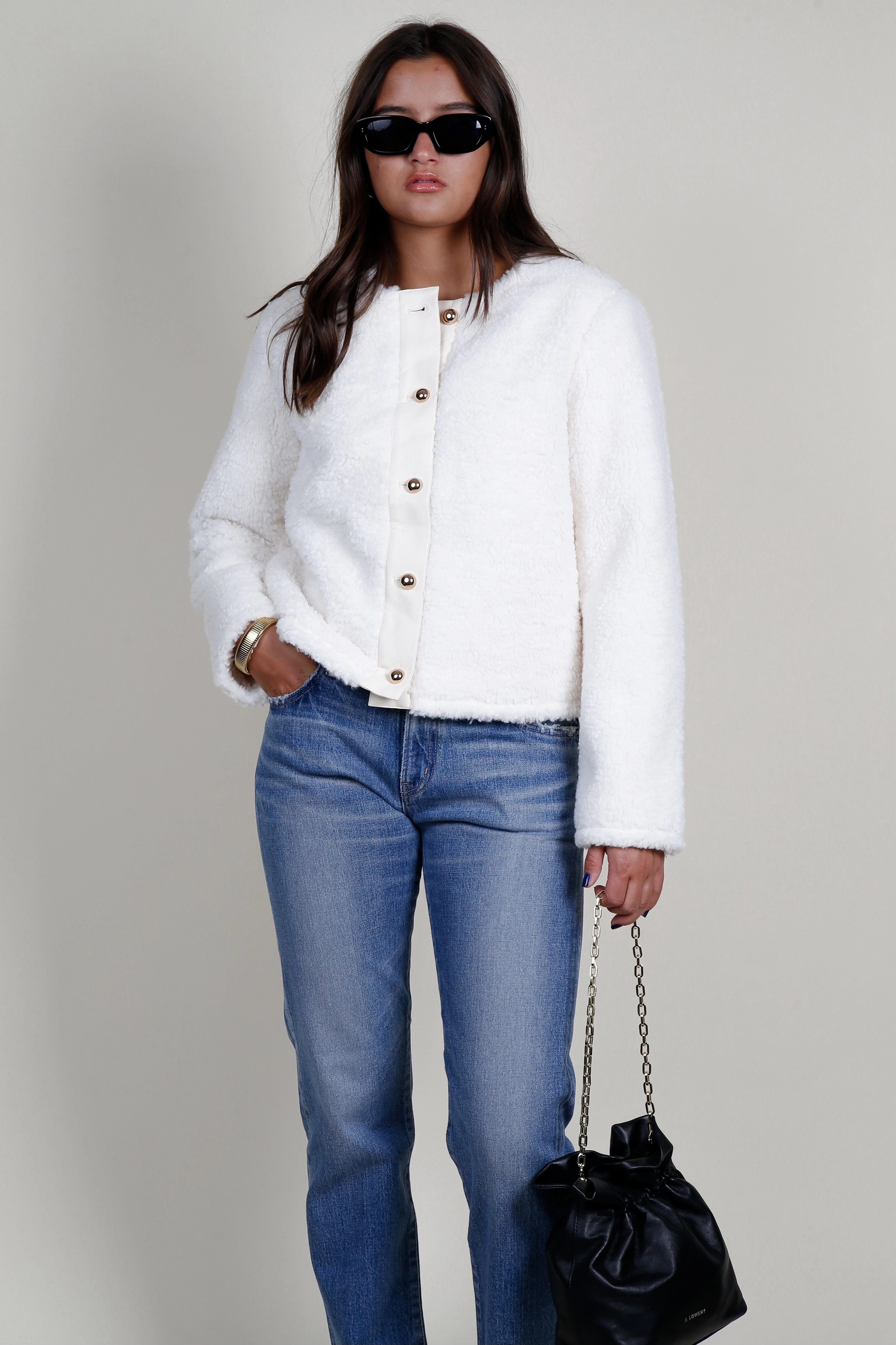 Temperature Regulating Fill CAMI NYC | Pavan Jacket - Ecru