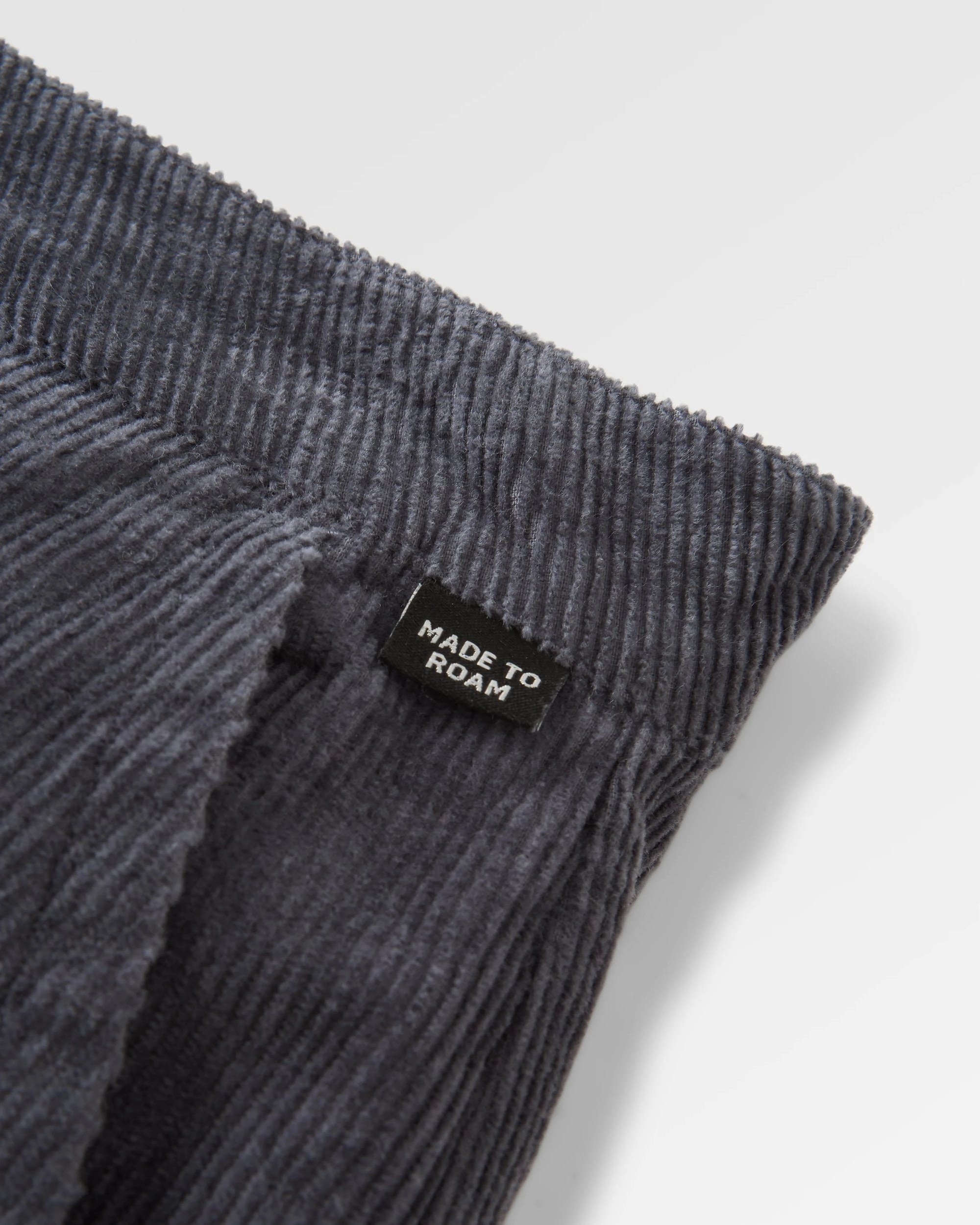 Flattering Comfort Essential Look 365 Cord Trouser - Charcoal