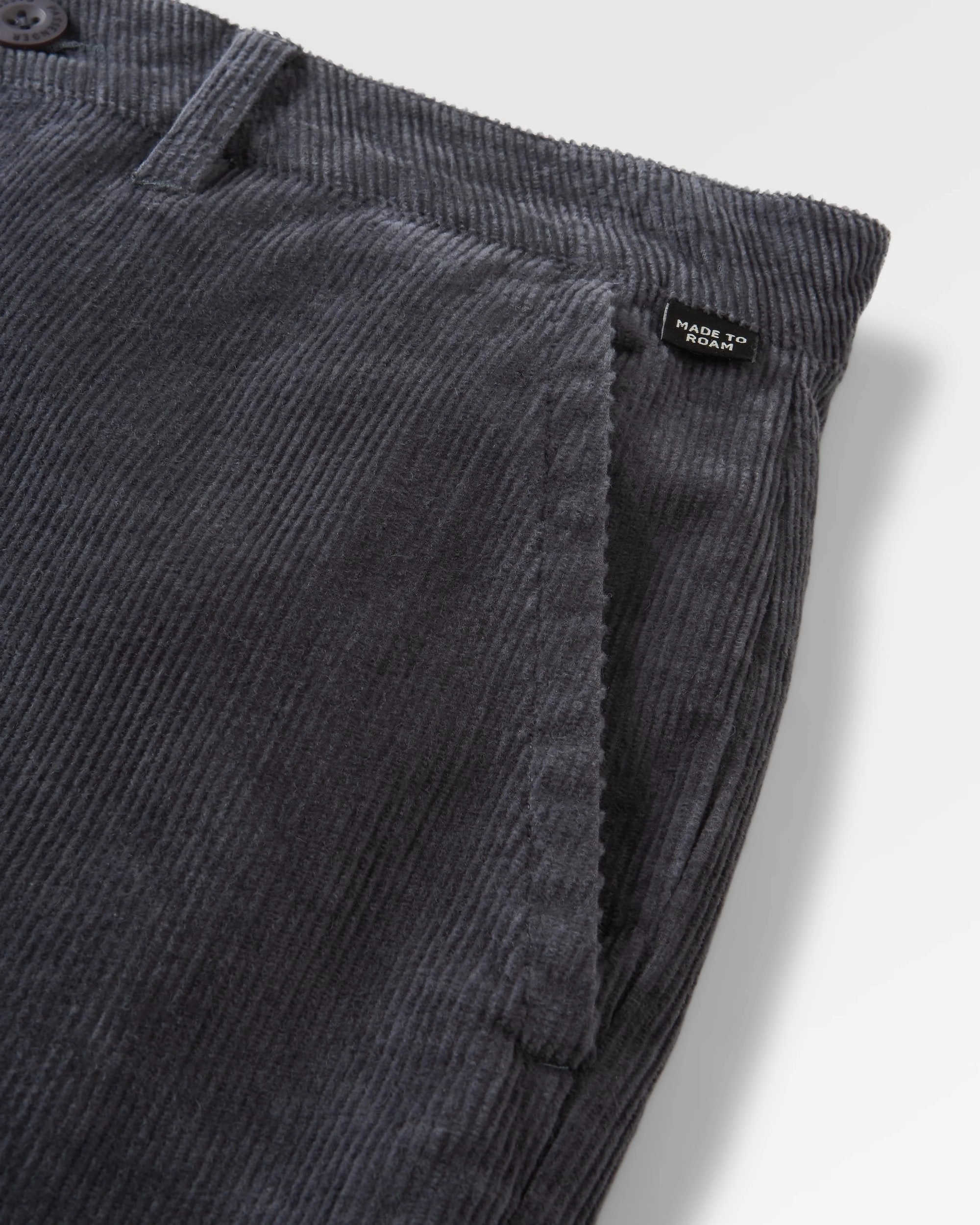 Reflective Trim 365 Cord Trouser - Charcoal