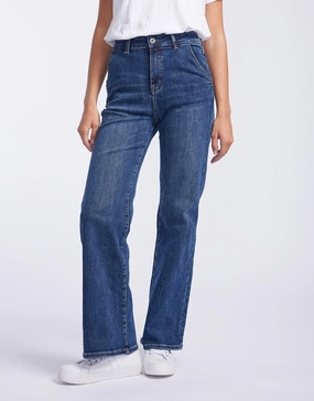Layered Basics Shirley Jeans - Denim