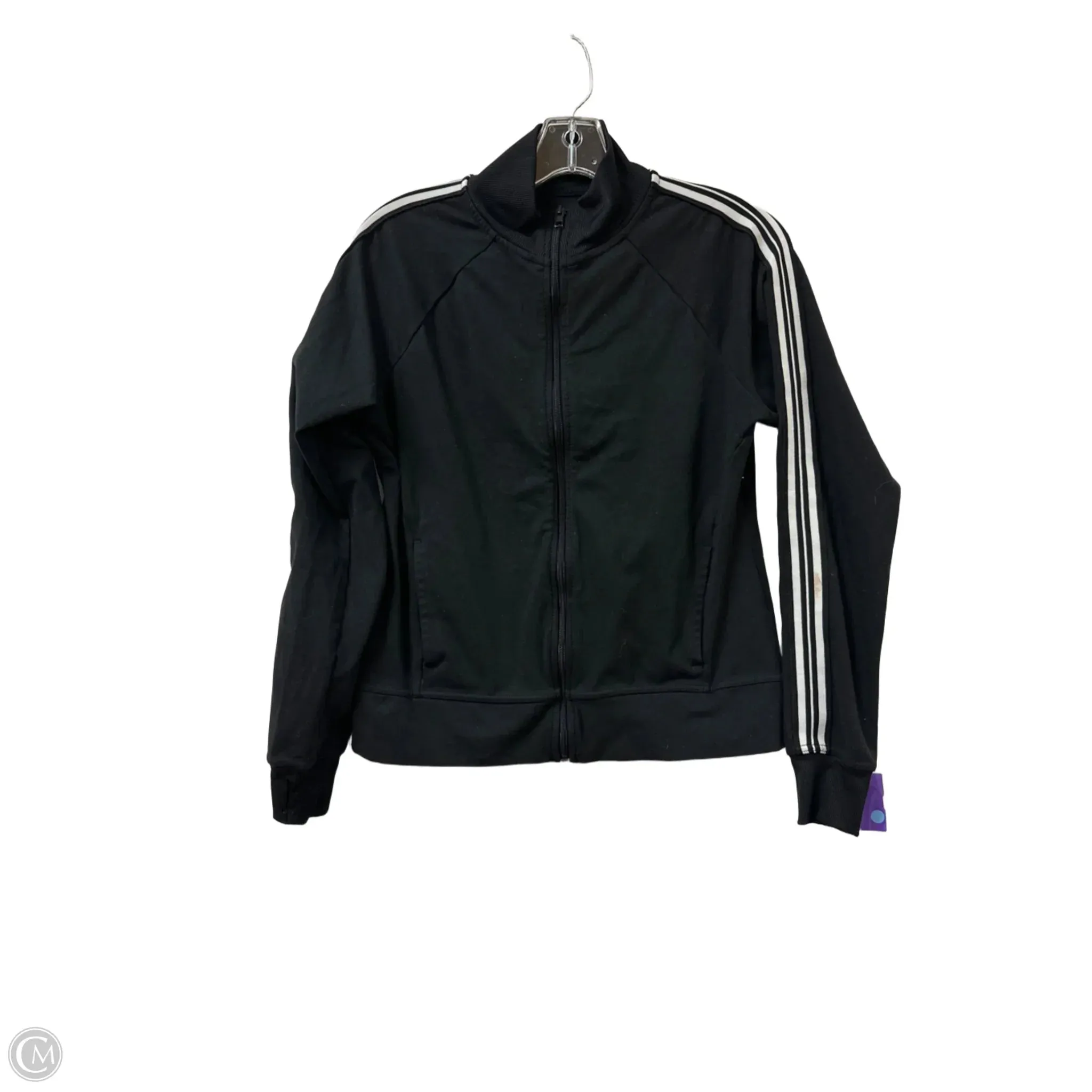 Athletic Jacket By Clothes Mentor In Black, Size: M Easy Care Finish UV Protection Finish