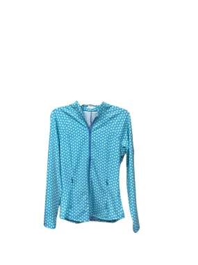Blue & White Athletic Jacket Sigrid Olsen, Size S Street Explorer Fit Weekend Style