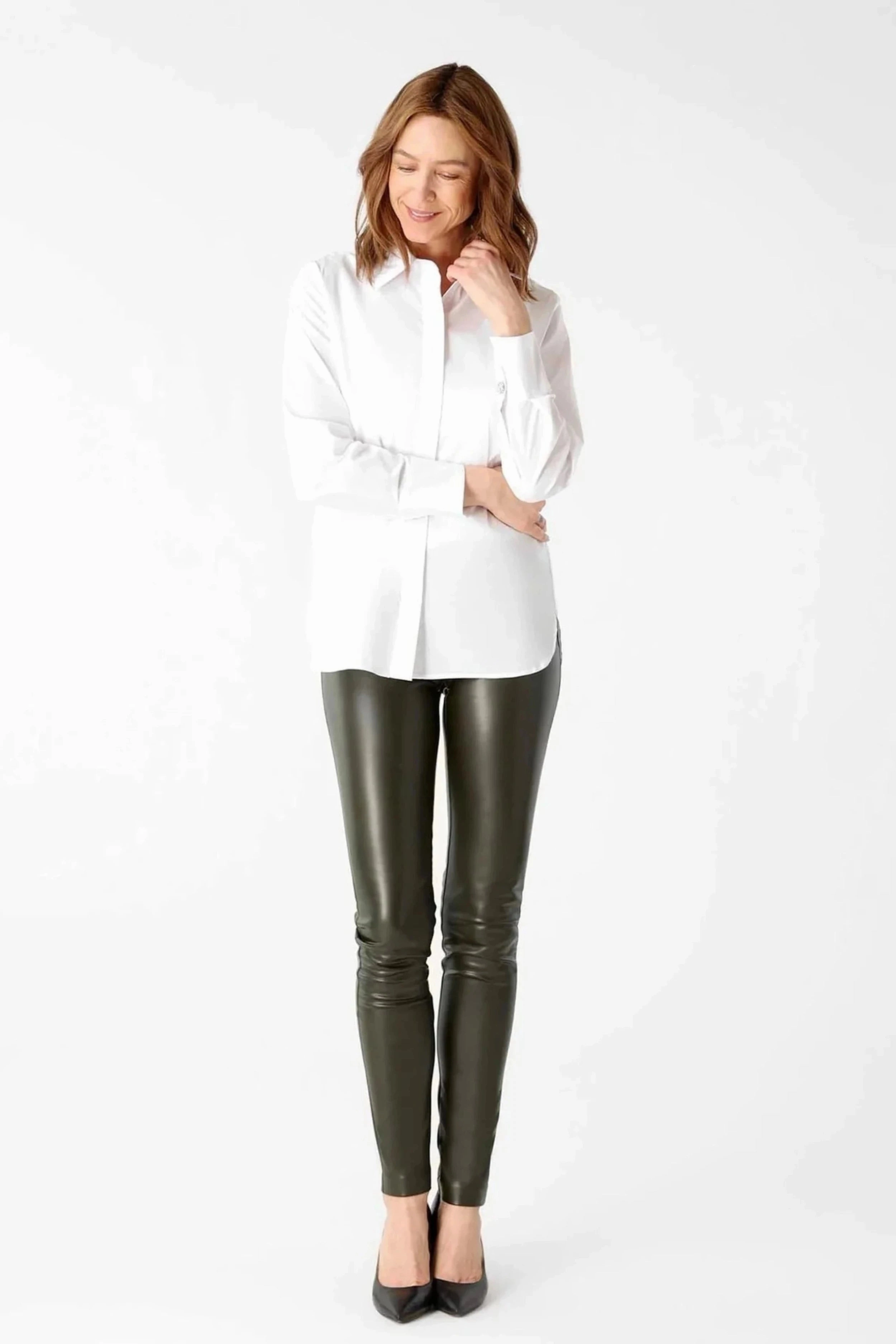 Verona Pleather Thinny Pant Soft Family Shopping Comfy