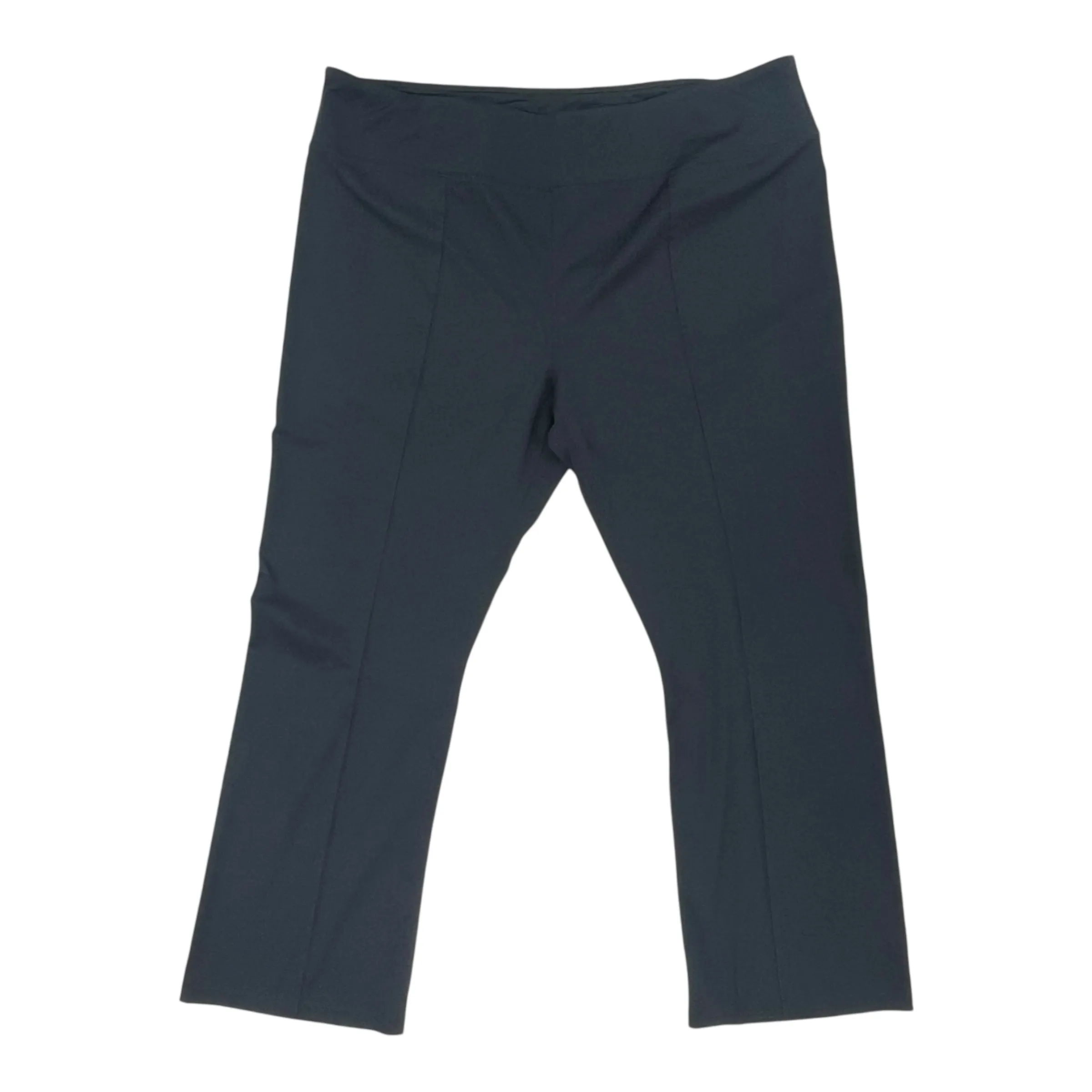 Sleek Waist Athletic Pants By Clothes Mentor In Navy, Size:3X